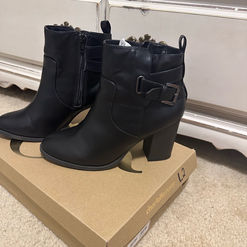 Charlotte Russe black bootie